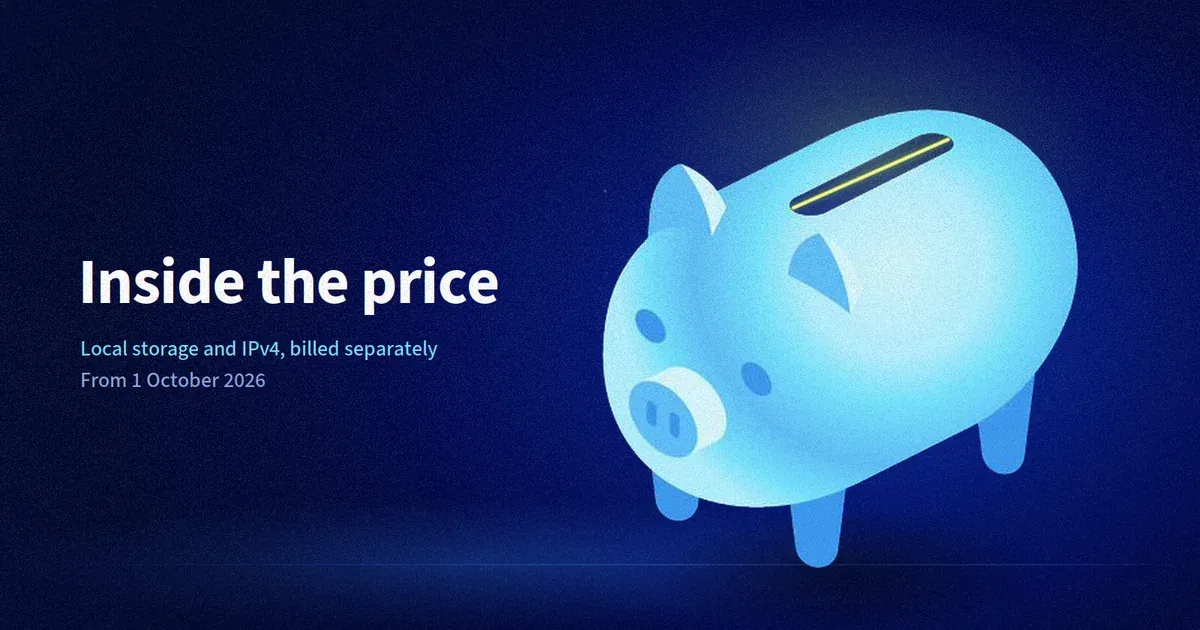 Public Cloud: Pricing changes as of October 1, 2026
