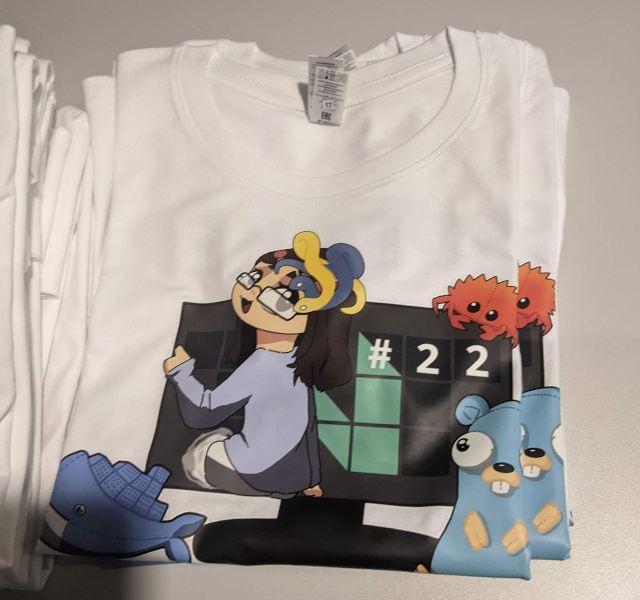 T-shirts Touraine Tech with Aurélie