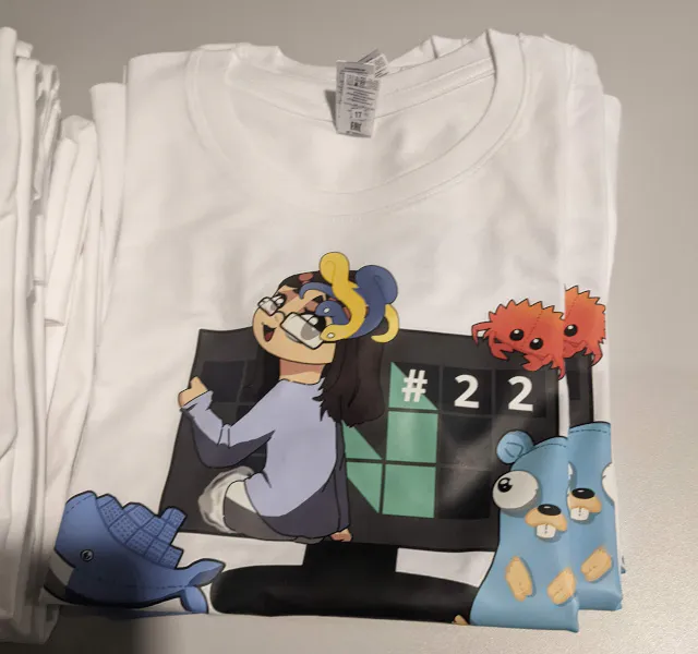 T-shirts Touraine Tech with Aurélie