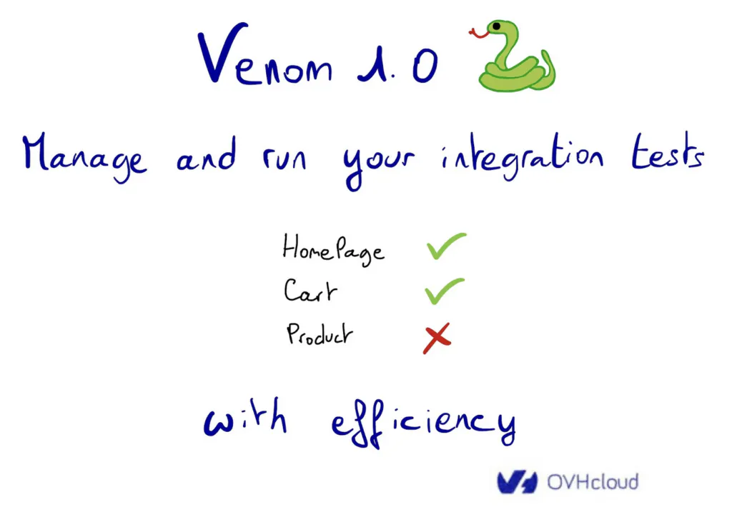 Venom 1.0 -  Manage and run your integration tests with efficiency