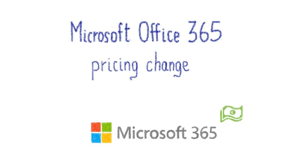 Microsoft Office 365 - Modification des prix