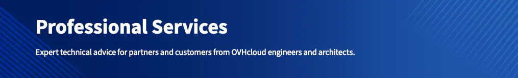 How Professional Services at OVHcloud can help Startups and Scaleups