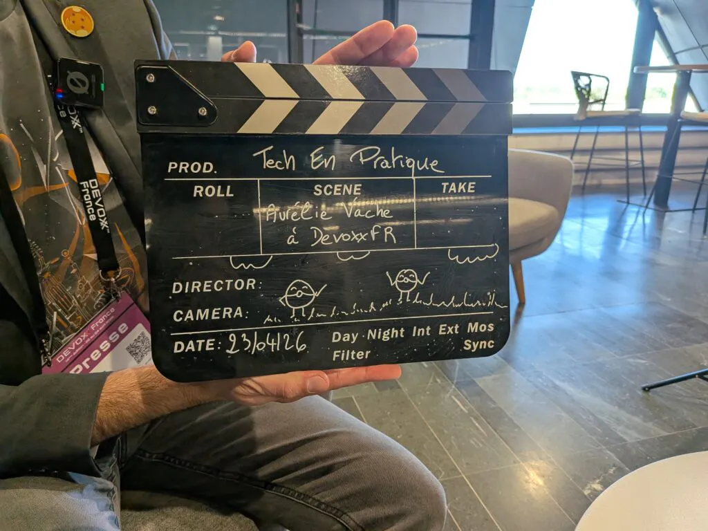 Podcast recording at Devoxx France 2026