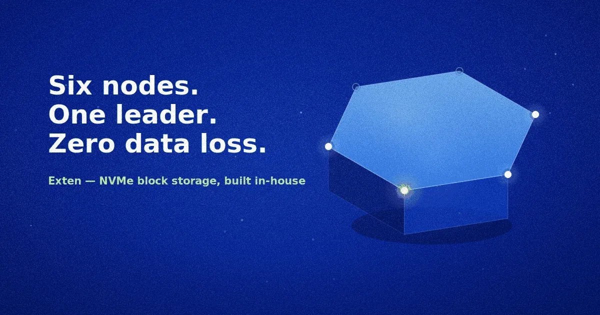 Building Exten: OVHcloud's Own NVMe Block Storage Engine