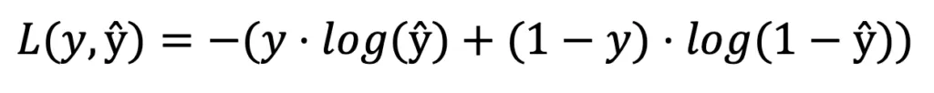 Binary Cross Entropy loss function