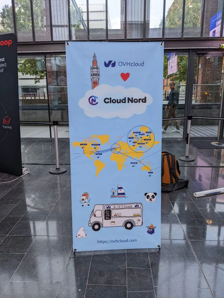 OVHcloud booth