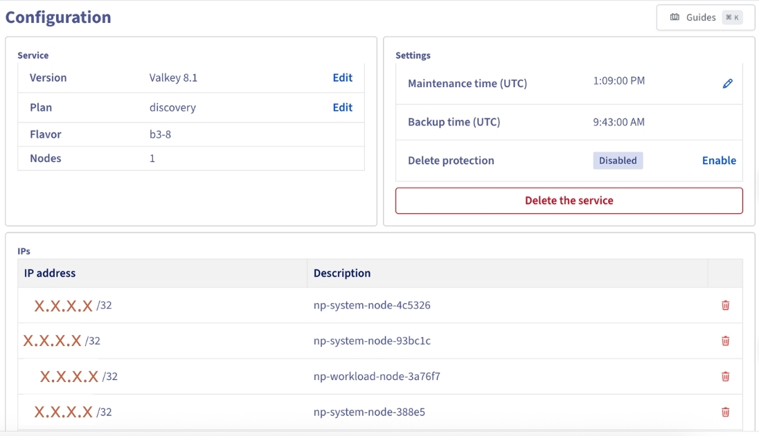 Whitelisting of MKS node pool’s public IPs