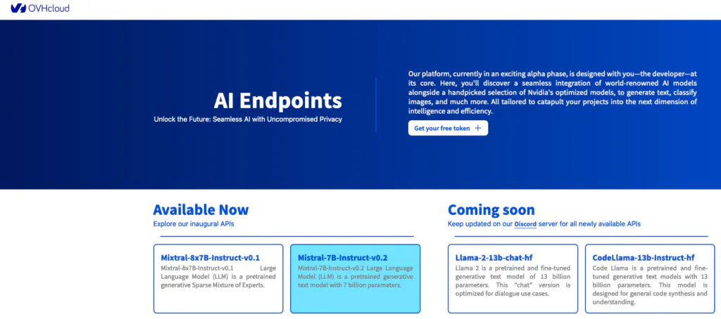 Enhance your applications with AI Endpoints