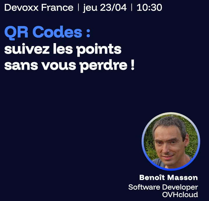 Benoit Masson speaking at Devoxx France 2026