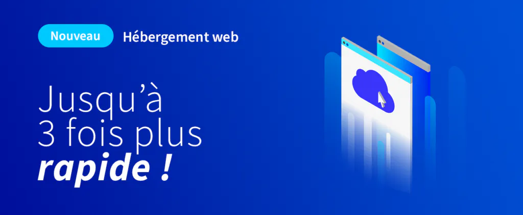 Up to 3x faster: explore our new web hosting platform
