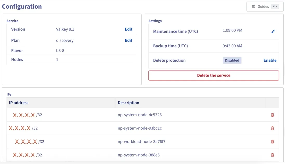 Whitelisting of MKS node pool’s public IPs