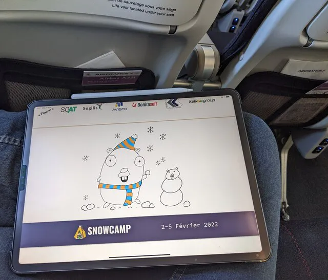 SnowCamp - Slides in aa plane