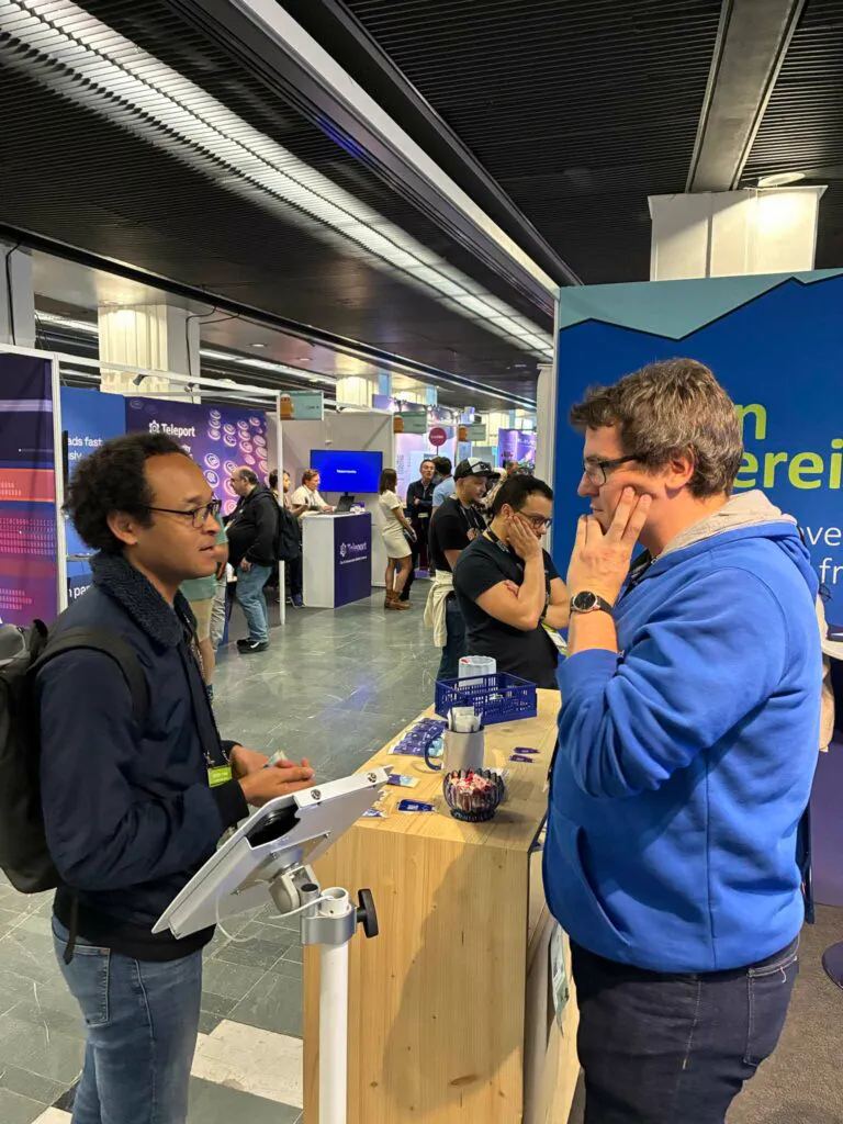 OVHcloud booth at Devoxx France 2026