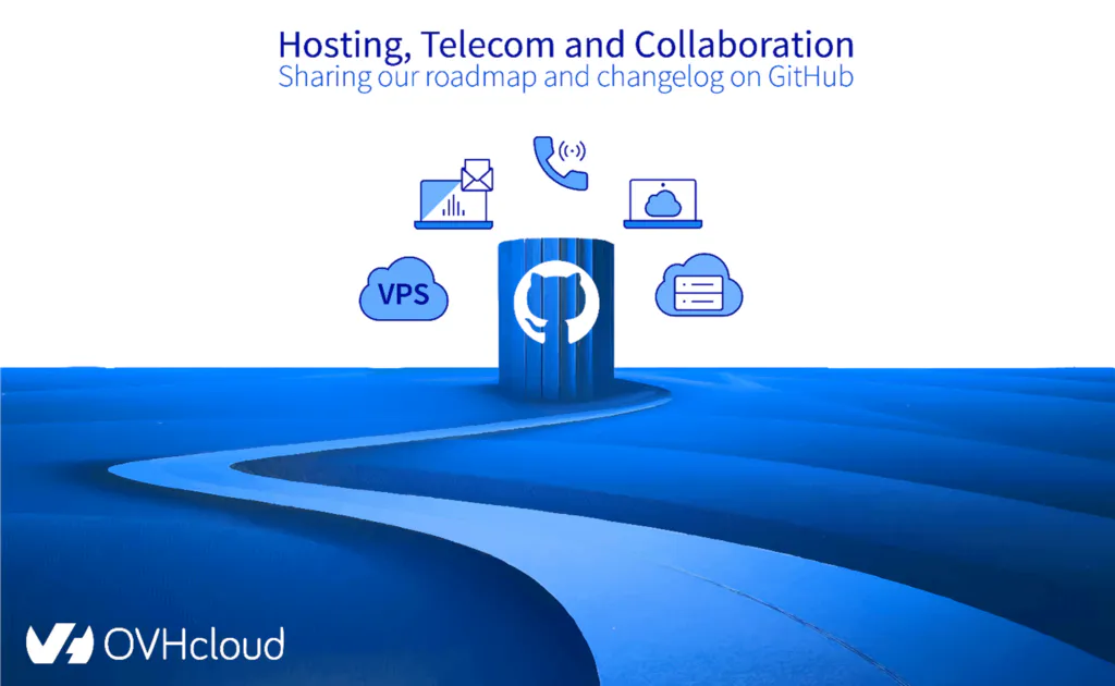 OVHcloud releases its Hosting, Telecom and Collaboration roadmap on GitHub