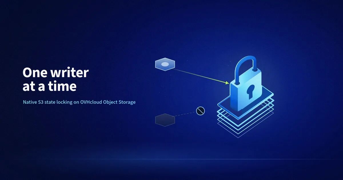 Terraform S3 state locking with OVHcloud Object Storage