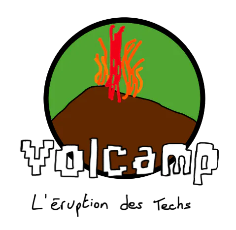 Logo détaillé Volcamp.io