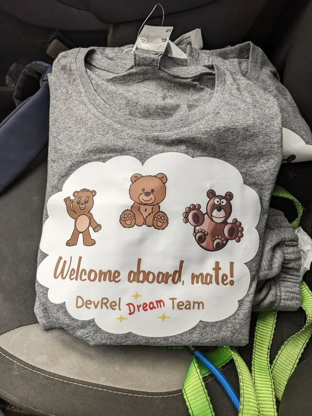 SnowCamp - Welcome t-shirts