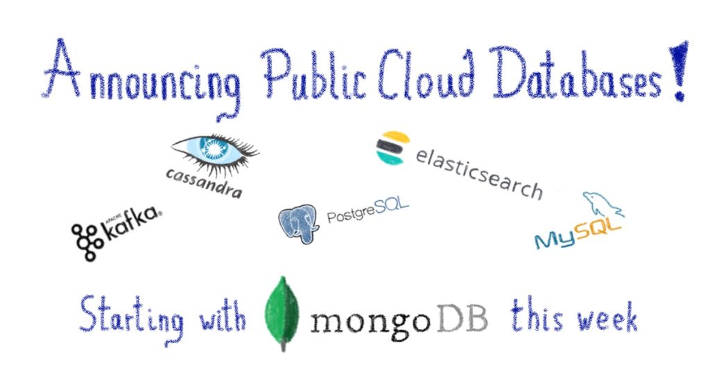 Announcing Public Cloud Databases! starting with MongoDB this week