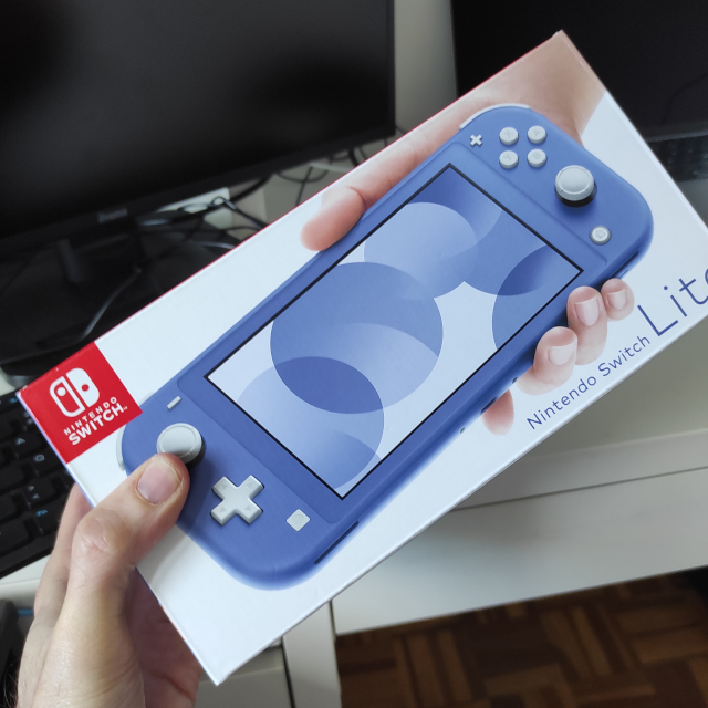 A Switch, blue as OVHcloud