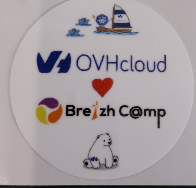 OVHcloud BreizhCamp Sticker
