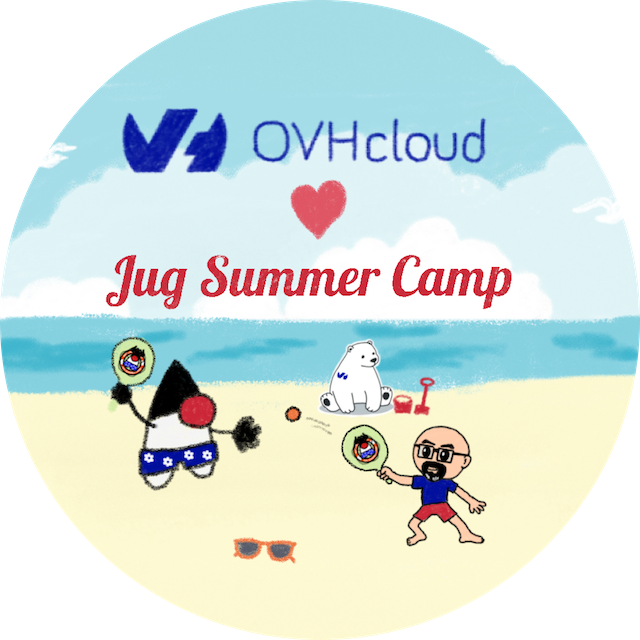 JUG Summer Camp OVHcloud sticker