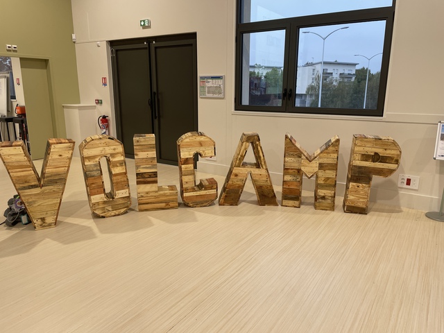 Volcamp.io wood letters
