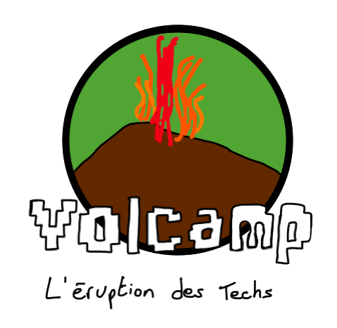 Logo détaillé Volcamp.io