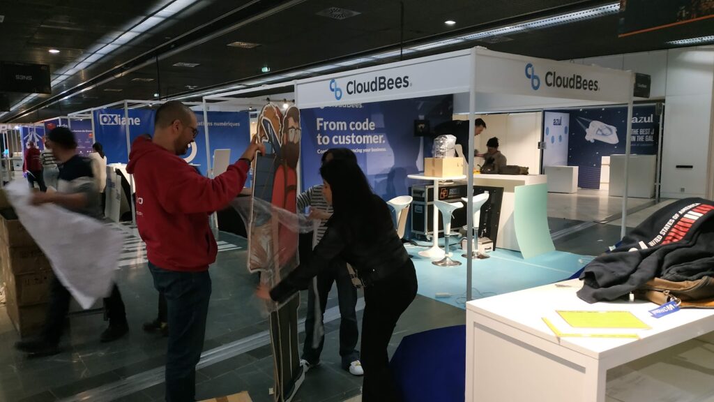 OVHcloud booth 2